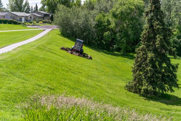 Hillside Mowing in Palm Bay